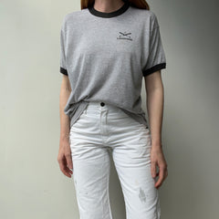 1970/80s Umpire Thinned Out Soft and Slouchy Ring T-Shirt