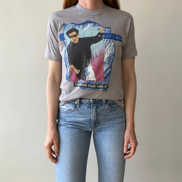 T-shirt teinté de peinture noire vierge des années 00