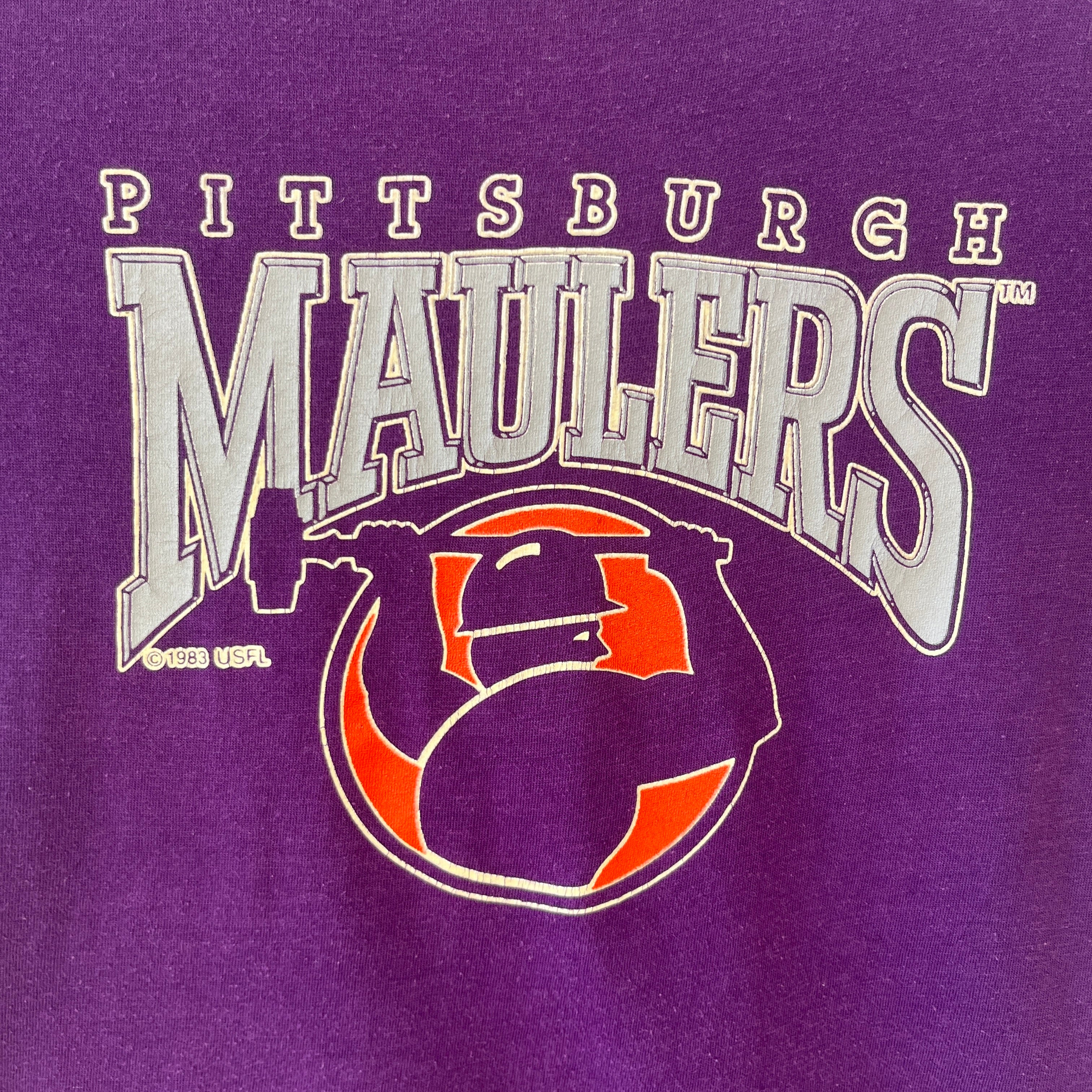 1983 Deep Purple Pittsburgh Maulers T Shirt