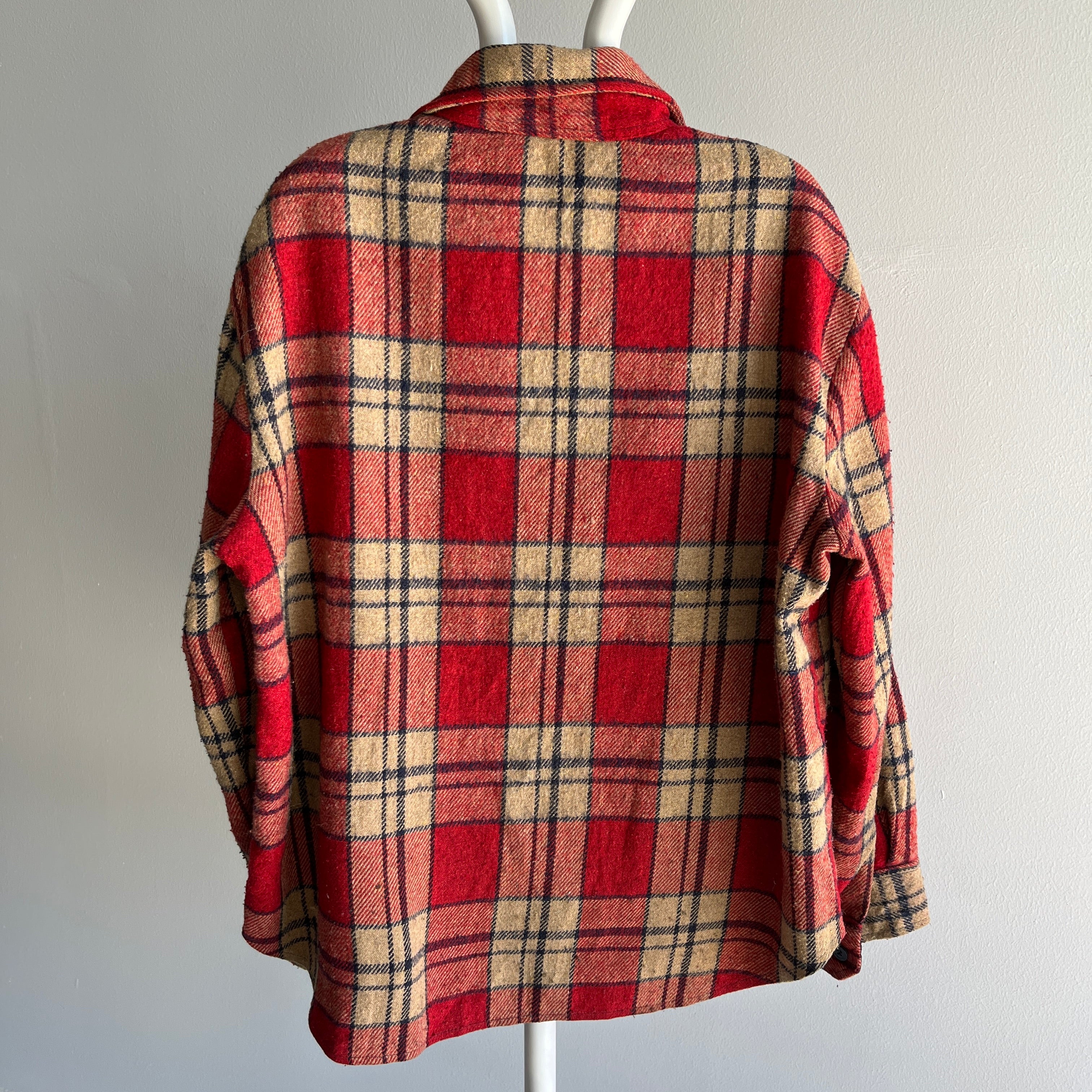 1970s Van Cort Dilapidated Flannel - Dumpster Chic