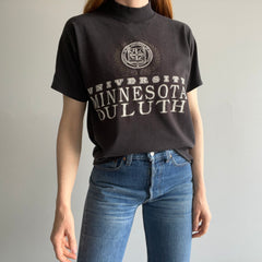 1980s Duluth University Mock Neck T-Shirt by Artex