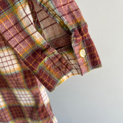 1970s Kings Road by Sears Single Sided Lightweight Flannel