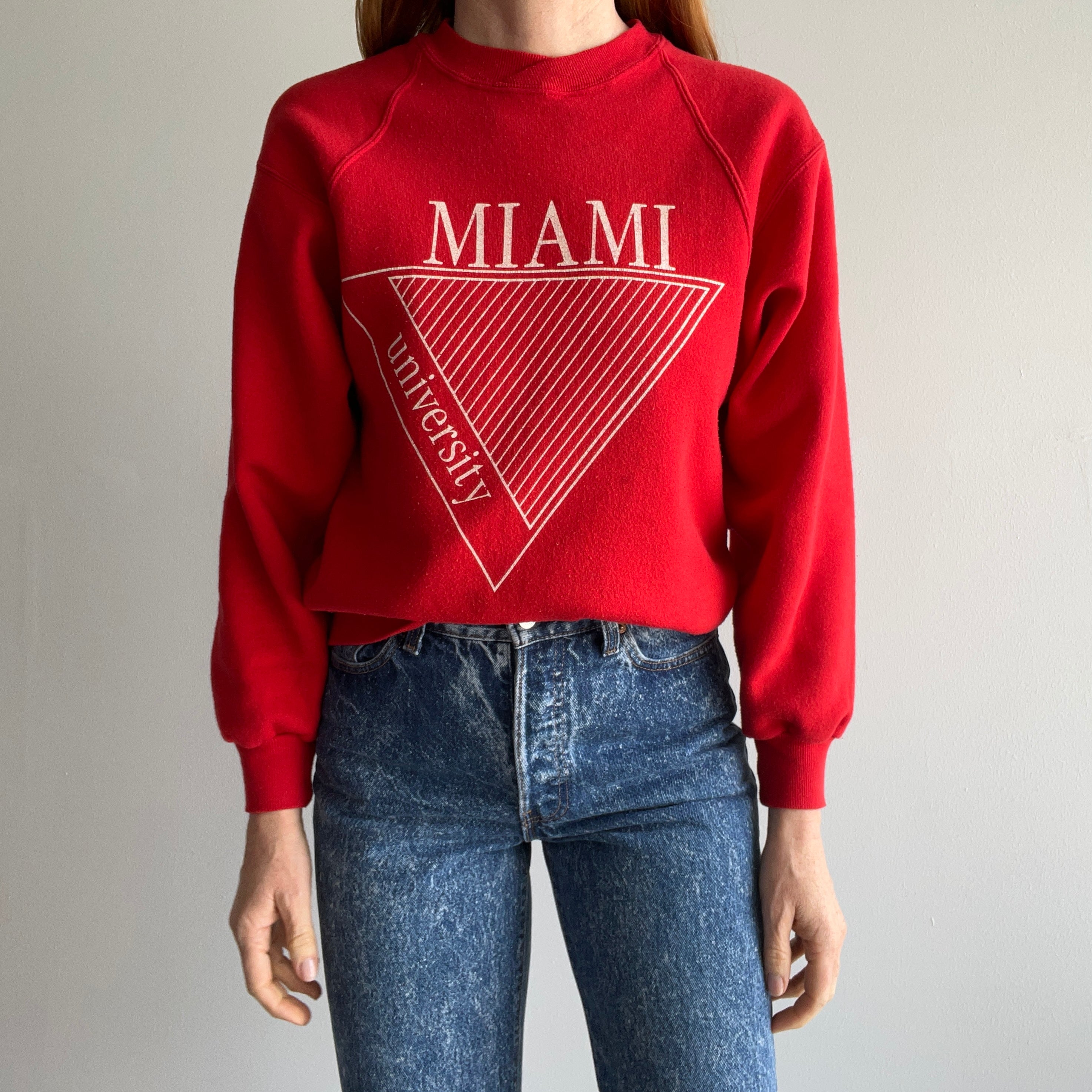 1980s Miami University Sweatshirt