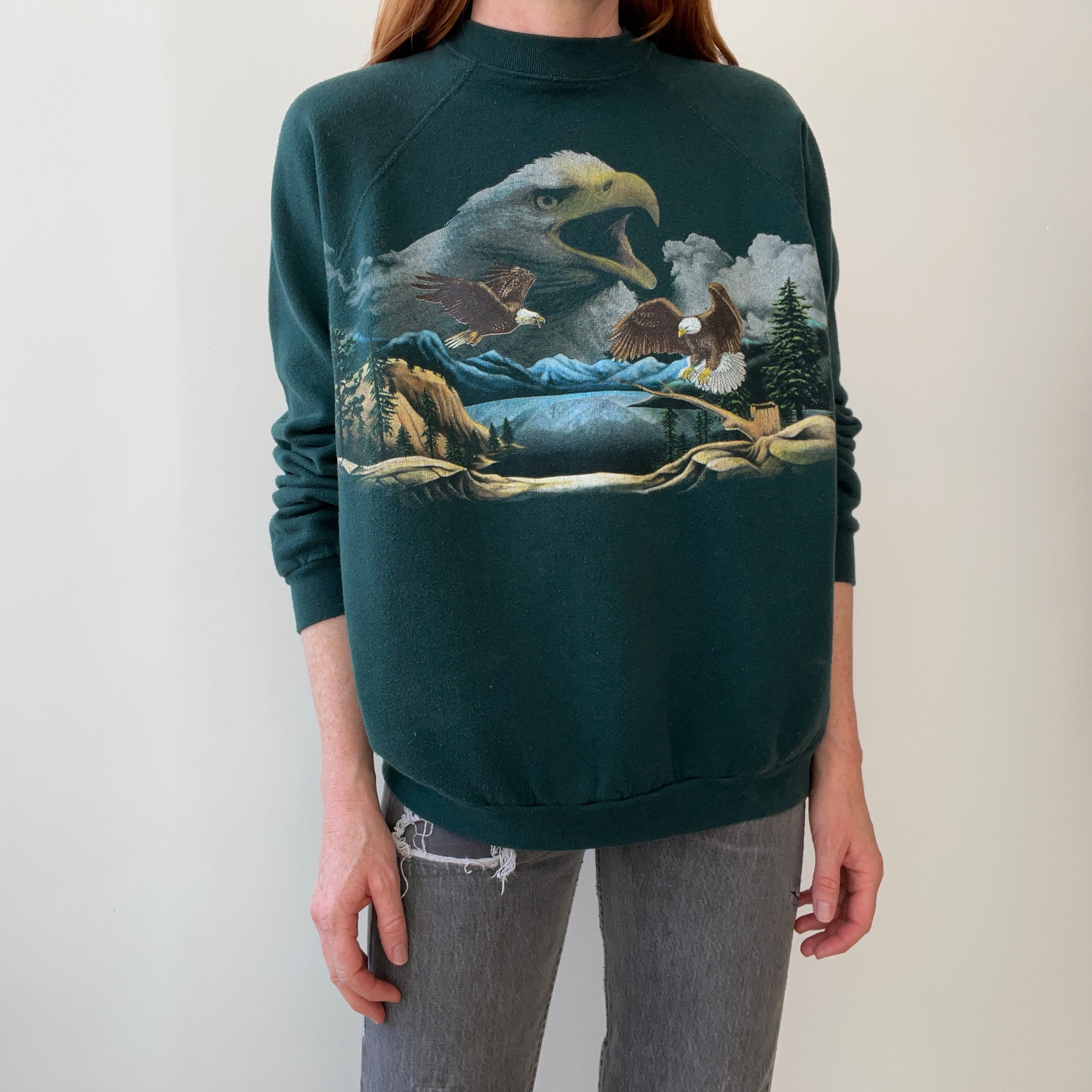 1990s Eagle Sweatshirt :)