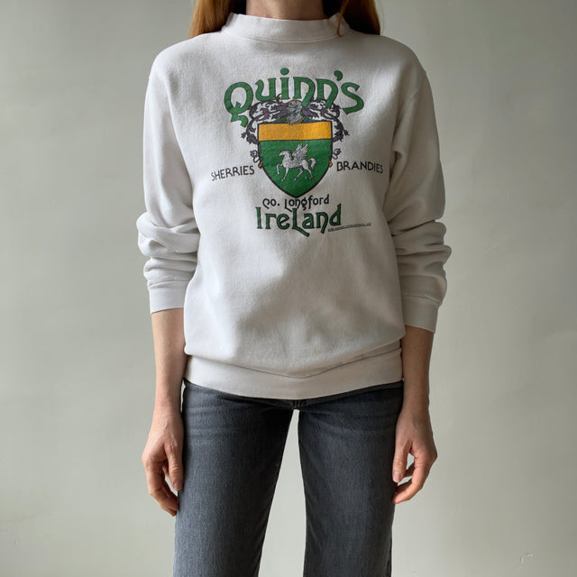 1988 Quinn's Sherries and Brandies Ireland Sweatshirt