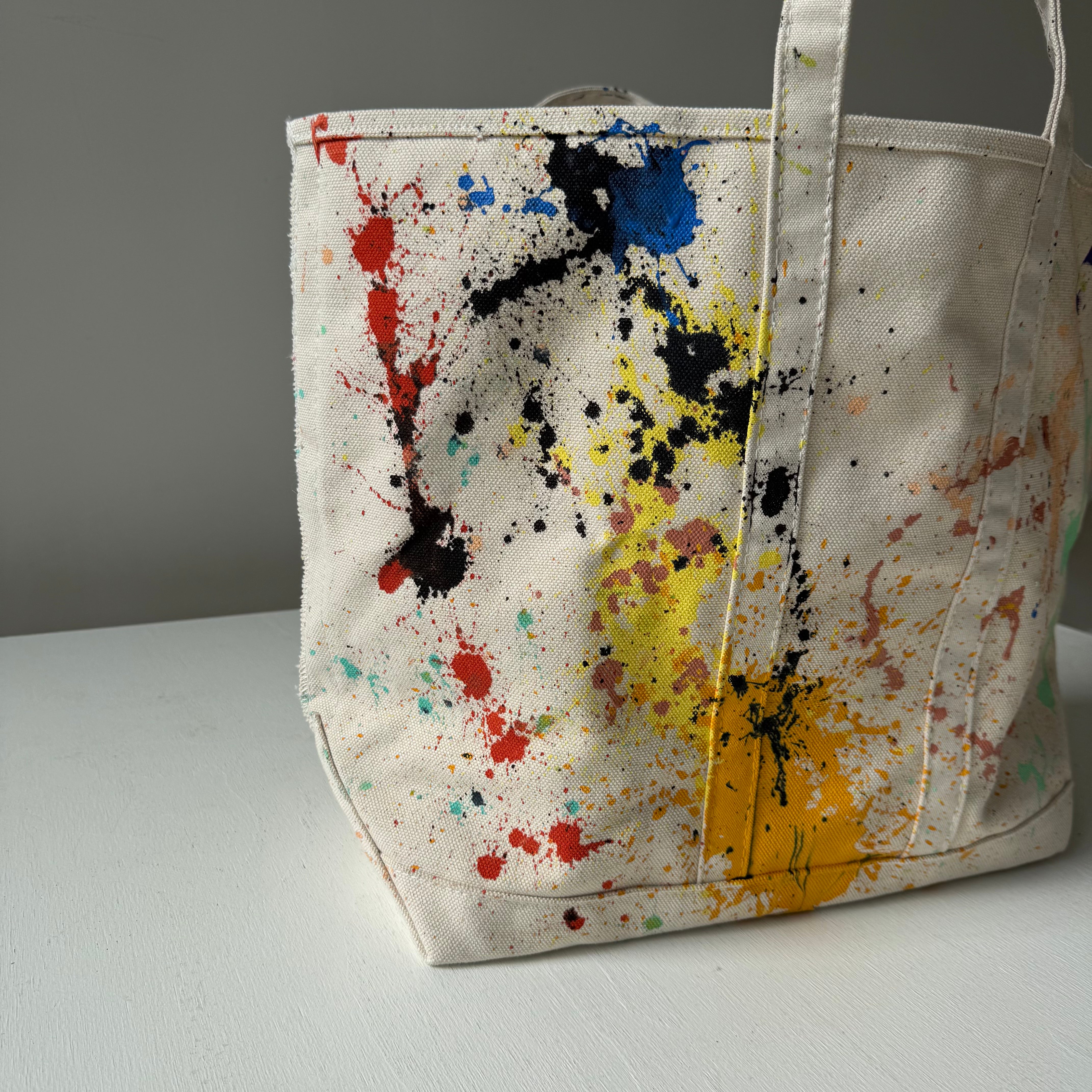 Splatter Paint Tote #4