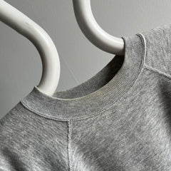 1980s Blank Gray Sweatshirt by Ultra Sweats