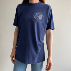 1980/90s Naval AIr Fire Station 50/50 T-Shirt