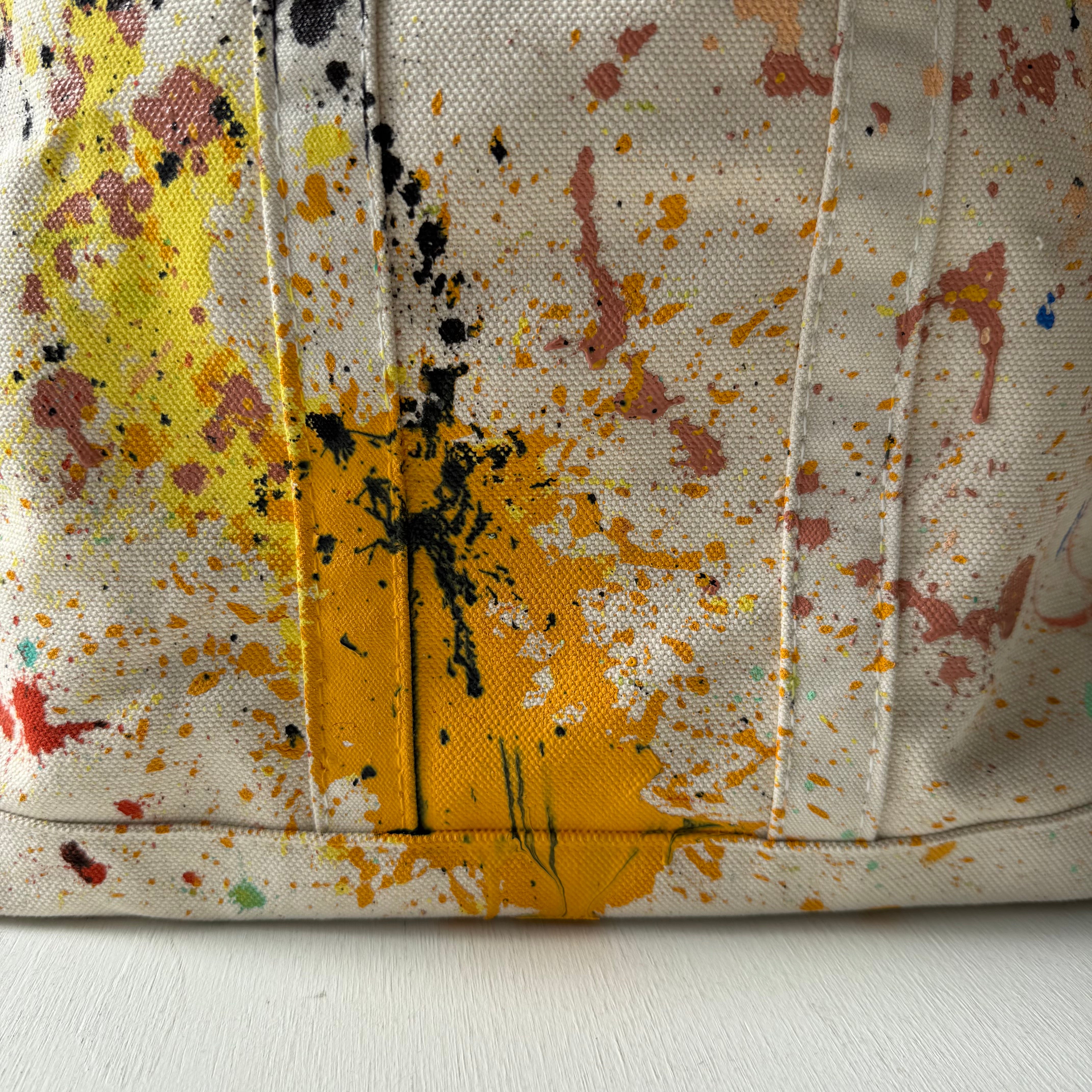 Splatter Paint Tote #4