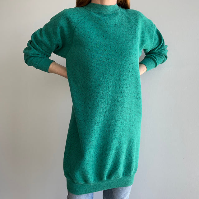 1980s Mint N Chip Sweatshirt Dress - YES!