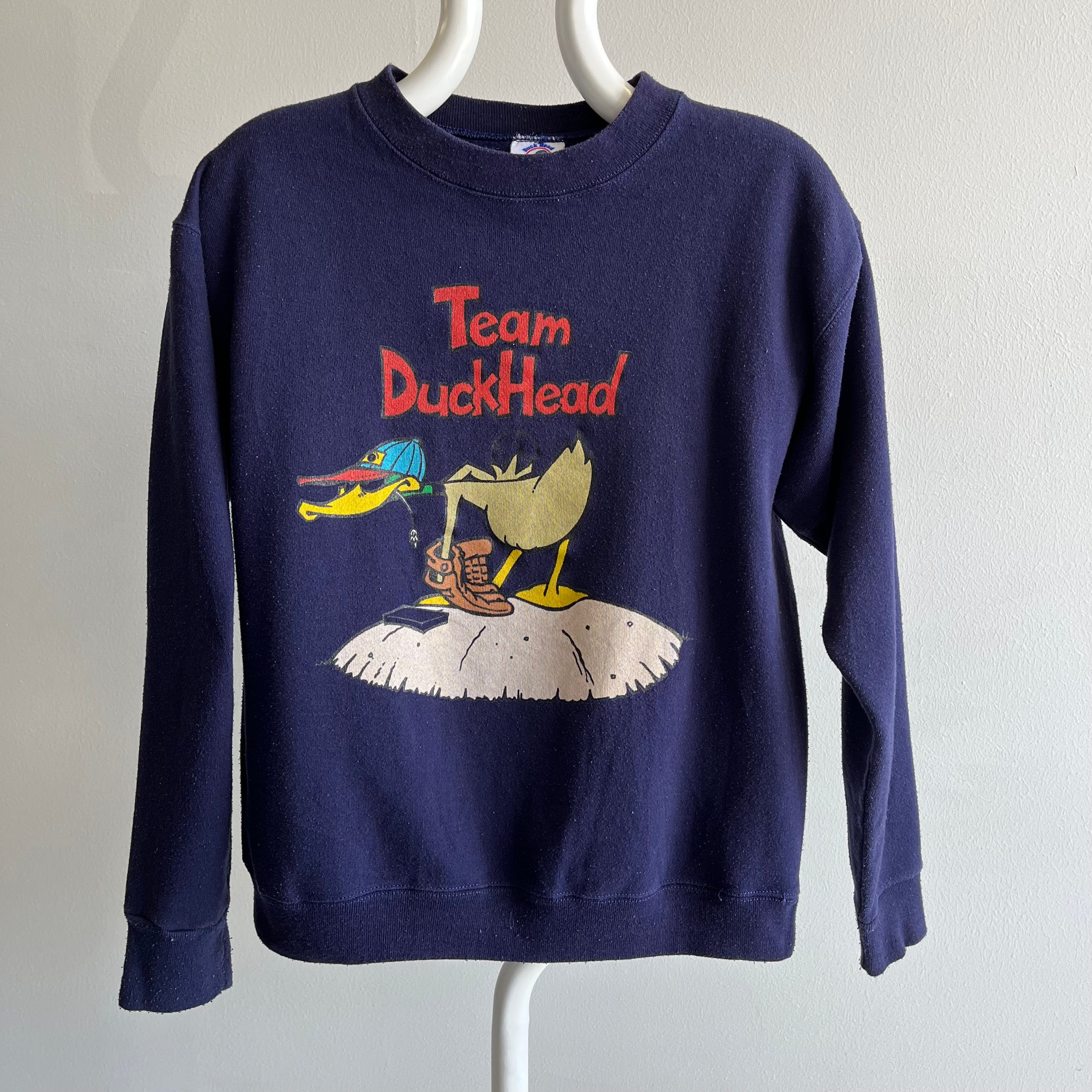 1980s Team Duck Head Sweatshirt