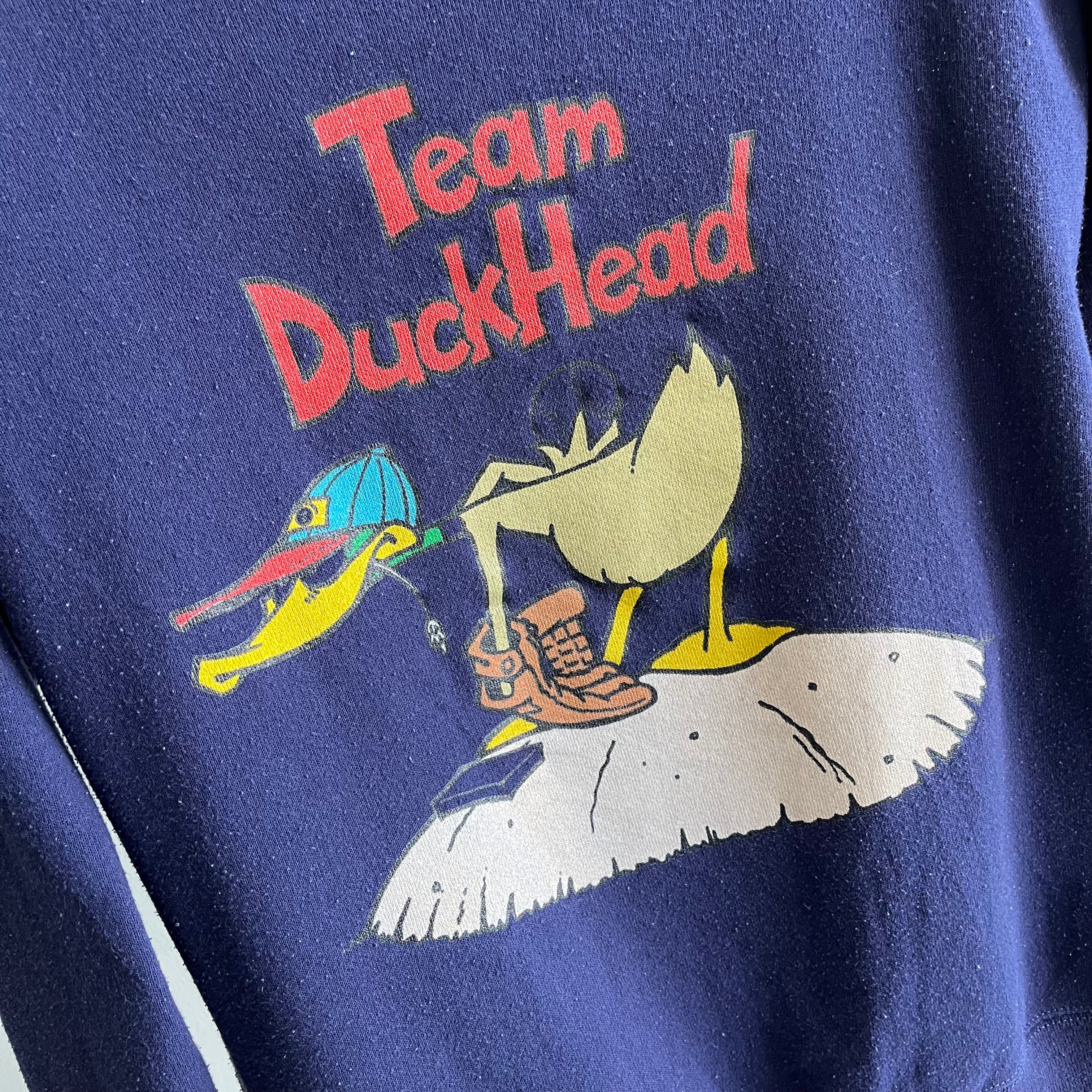 1980s Team Duck Head Sweatshirt