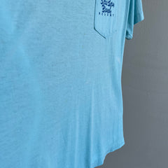 1980s Bora Bora Front and Back Pocket Tourist T-Shirt