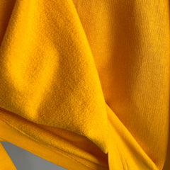 1980s St. John's Bay Henley Sunshine Yellow Sweatshirt