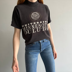 1980s Duluth University Mock Neck T-Shirt by Artex