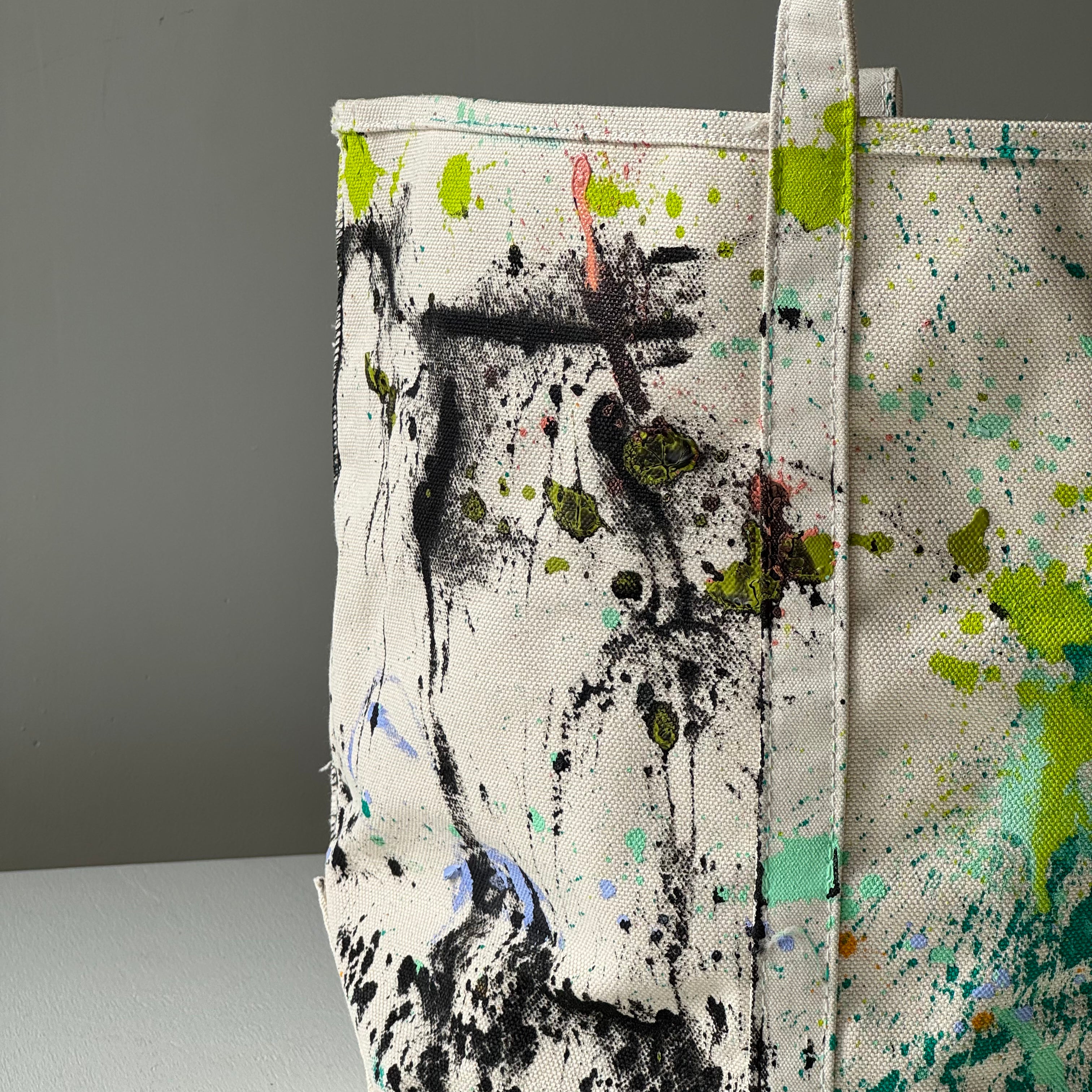 Splatter Paint Tote #2