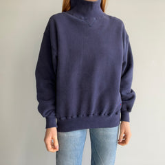 1990s Russell Brand Turtleneck Sweatshirt - !!!