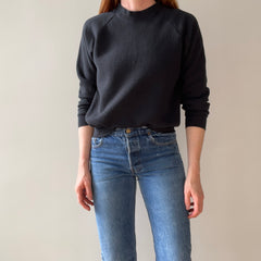 1990s Smaller Perfect (IMO) Black Sweatshirt