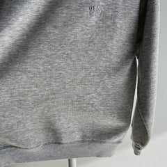 1980s Blank Gray USA Olympic Sweatshirt (Bassett Walker)