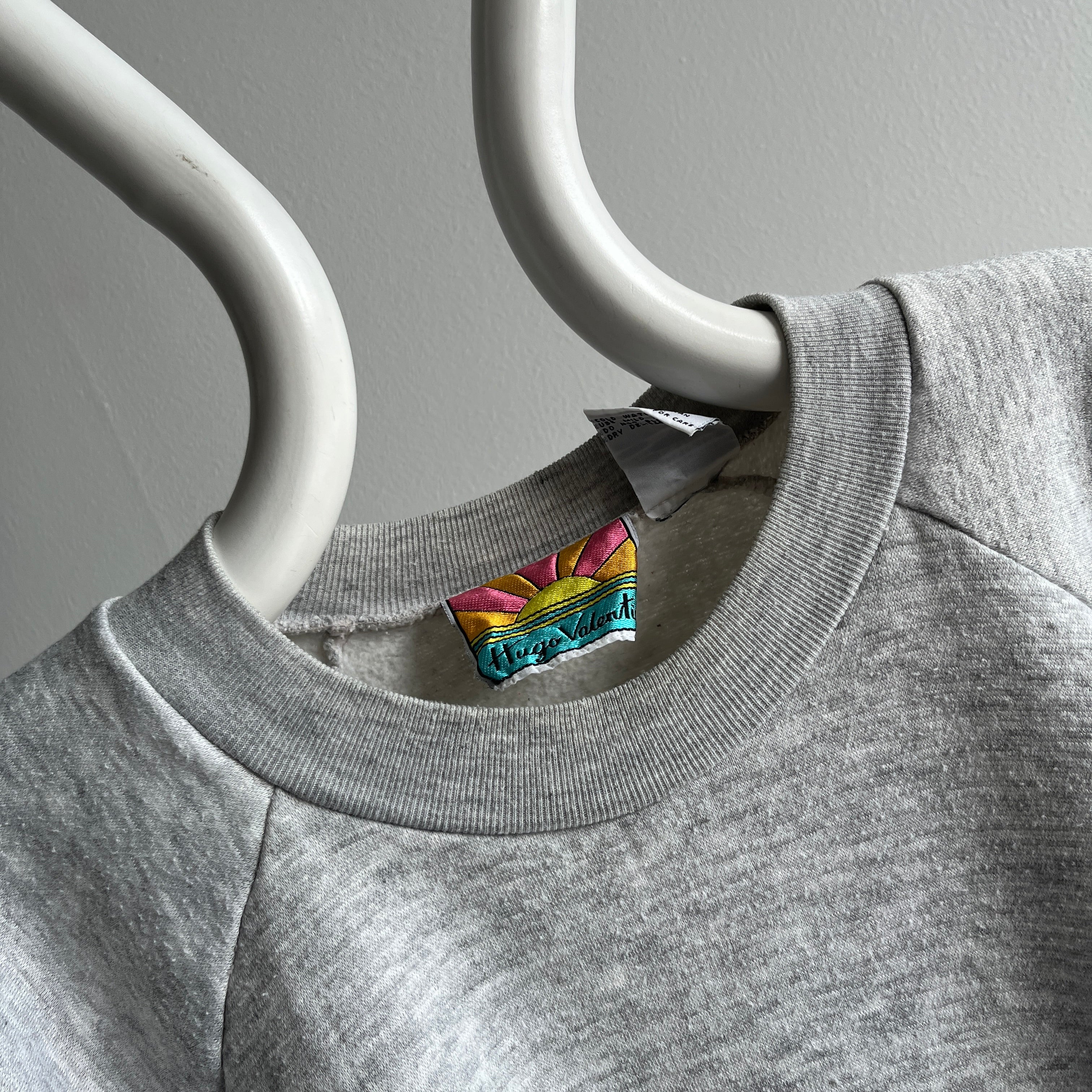 1980s Color Block Sweatshirt by Hugo V