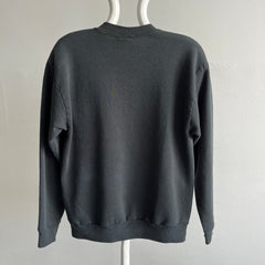 1990s Blank Black Sweatshirt