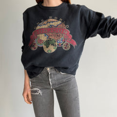 1980s Bonjour Denim Jeans Brand Sweatshirt/Shirt !!!