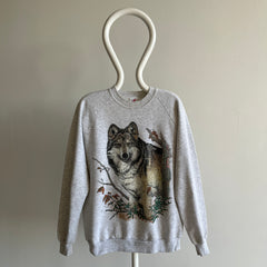 1988 (?) Beautiful Wolf Buddy Sweatshirt