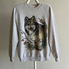 1988 (?) Beautiful Wolf Buddy Sweatshirt