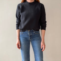 1990s Smaller Perfect (IMO) Black Sweatshirt