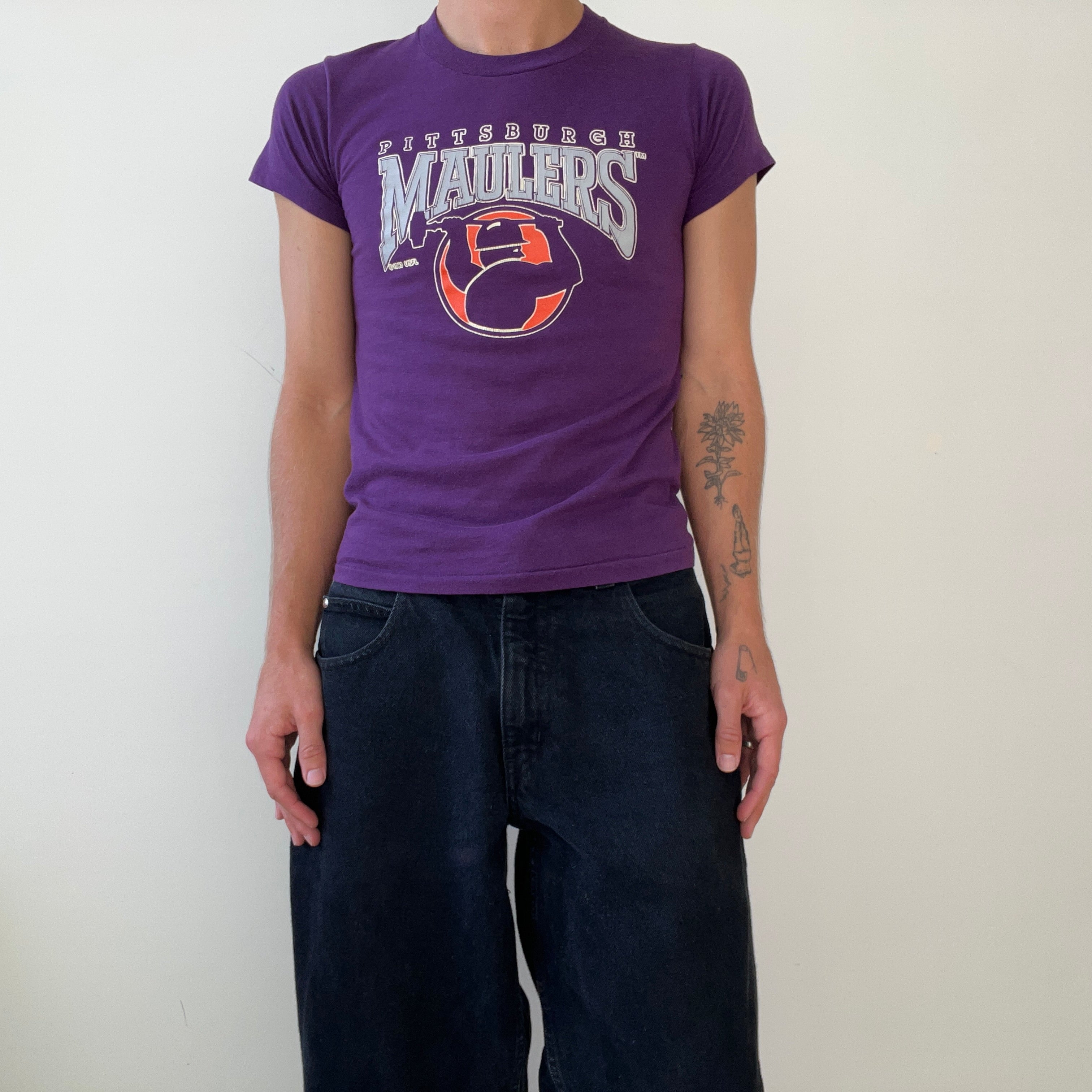 1983 Deep Purple Pittsburgh Maulers T Shirt