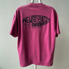 1994 Vieux Carre Super Cool Front and Back Sun Faded T-Shirt - Rad!