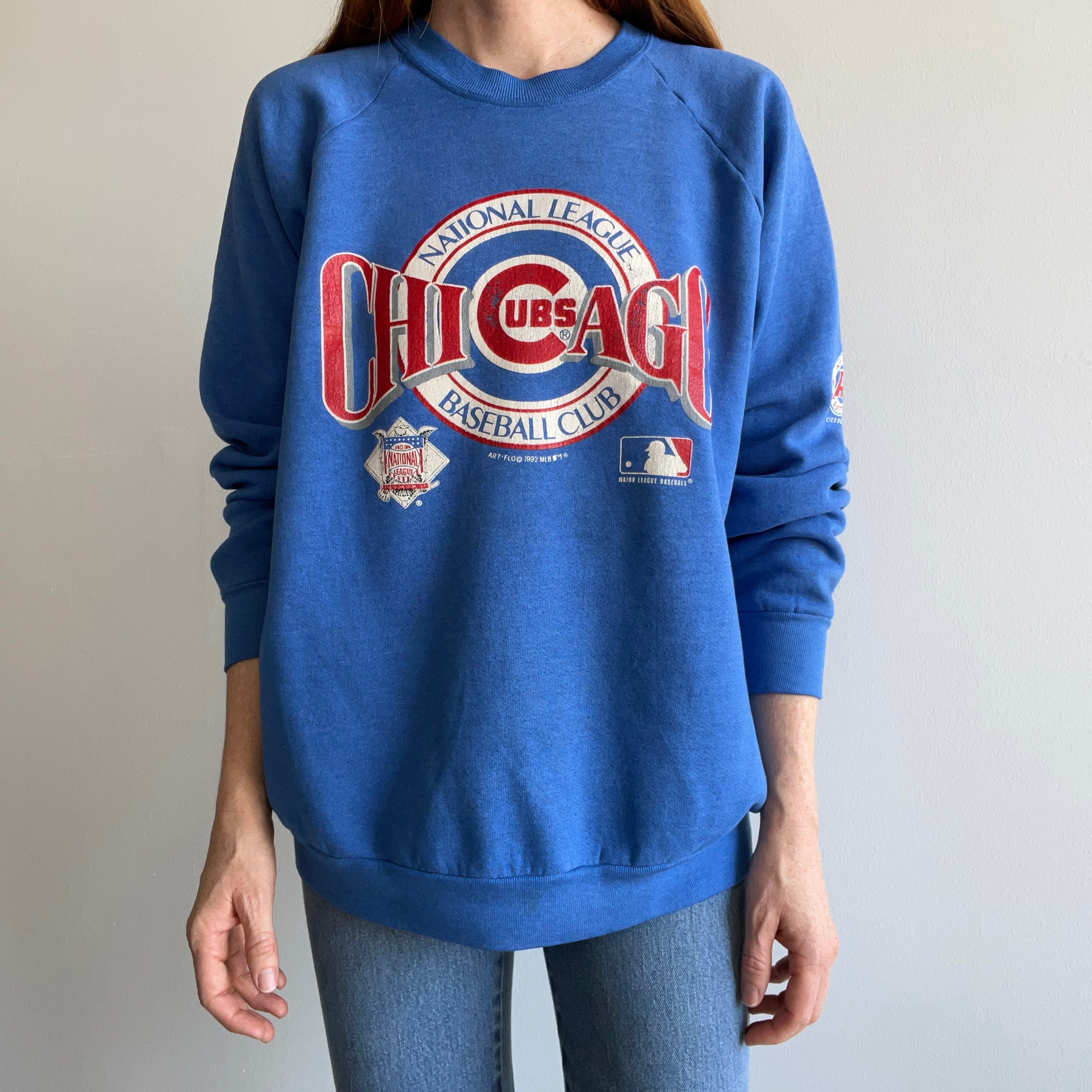 chicago cubs vintage sweatshirt