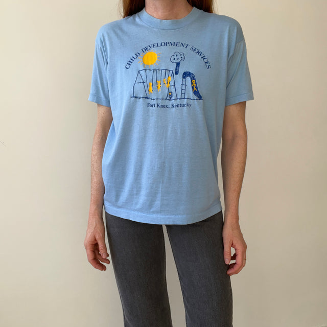 1980s Child Development Services T Shirt