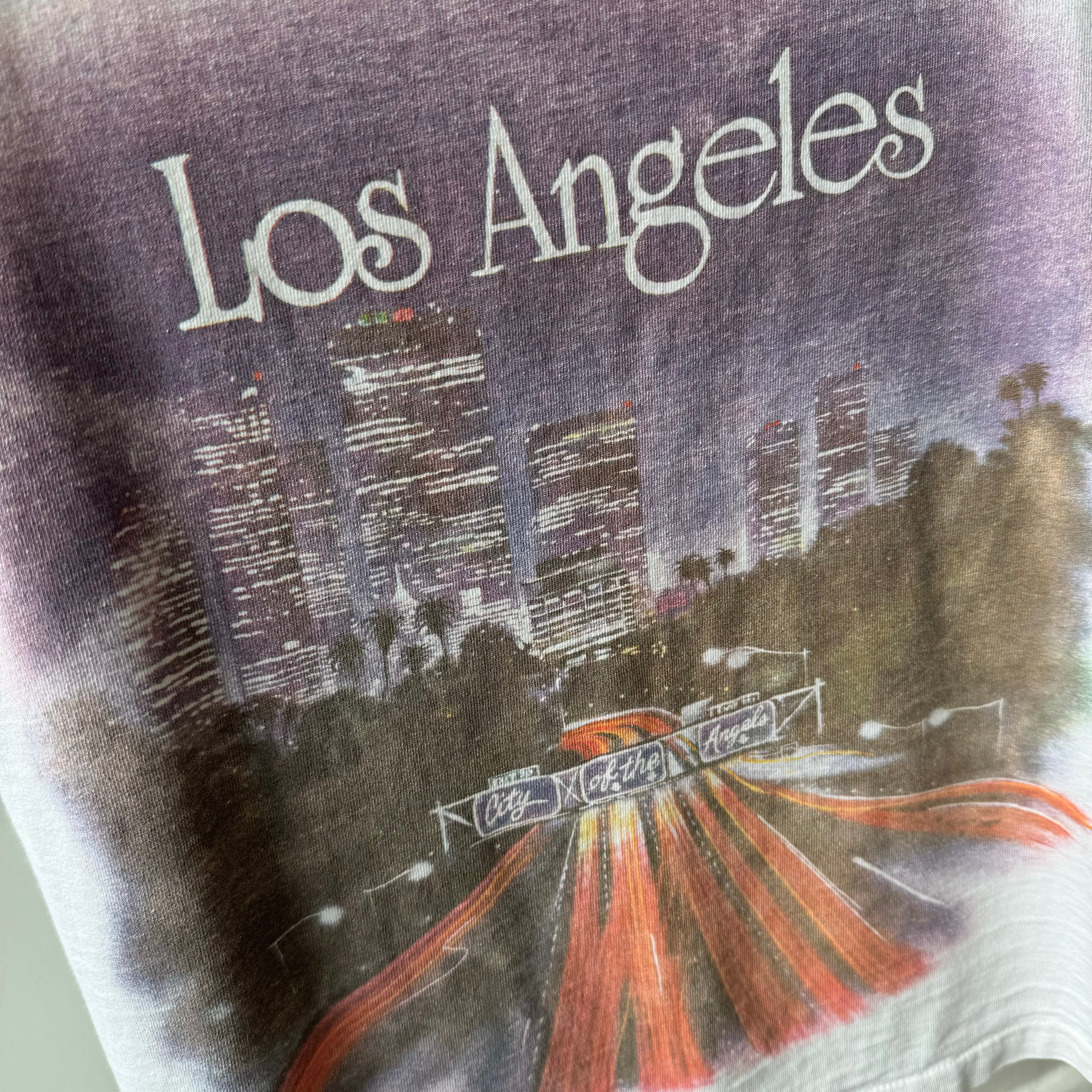 1980s Los Angeles Nicely Destroyed T-Shirt