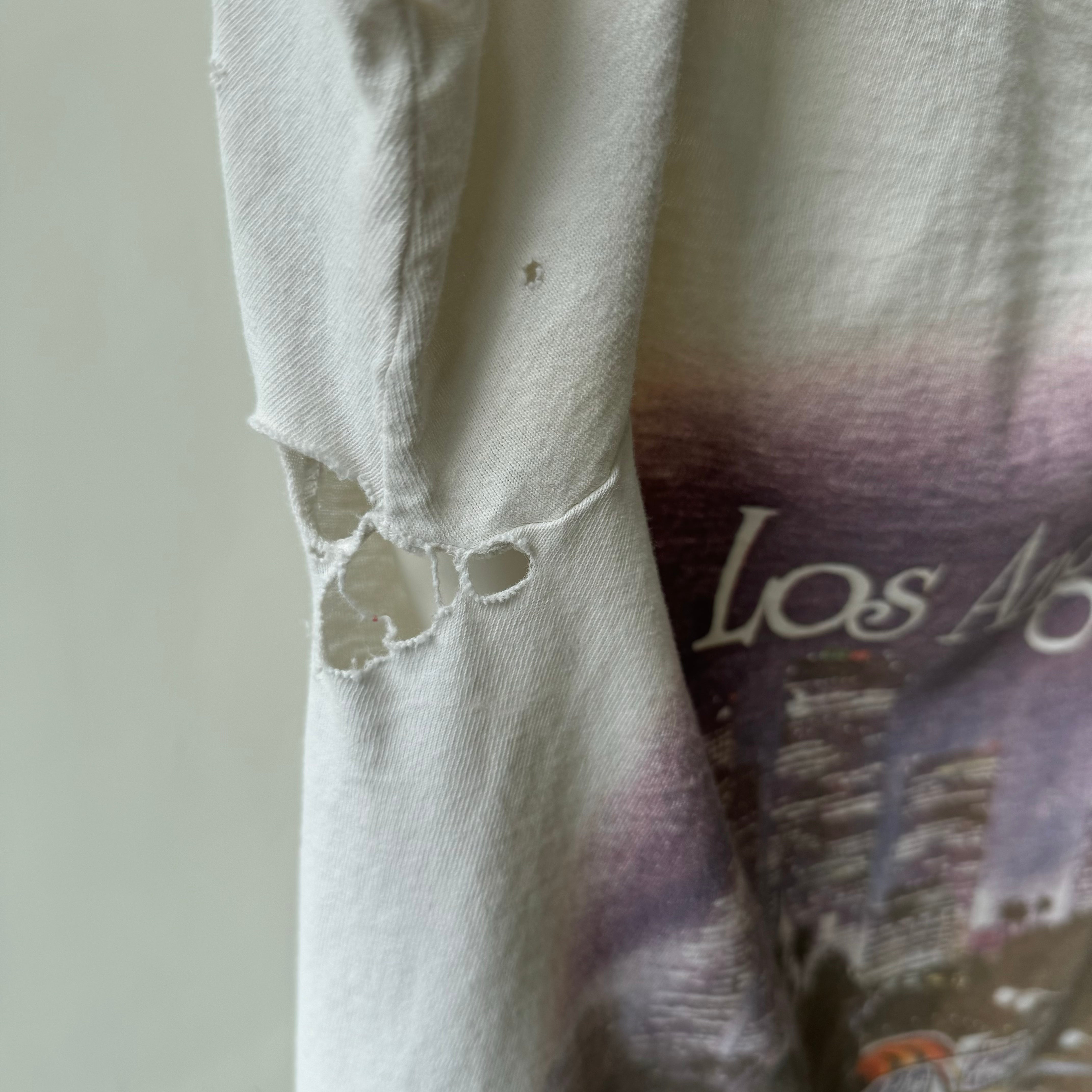 1980s Los Angeles Nicely Destroyed T-Shirt