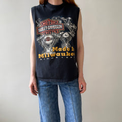 1992 Front and Back Harley Muscle Tank - Cleveland, Ohio - RAD, USA Made