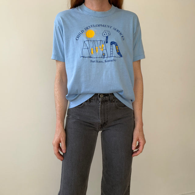 1980s Child Development Services T Shirt