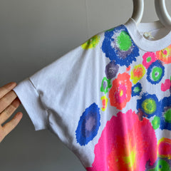 1980s Floral Top/T-Shirt