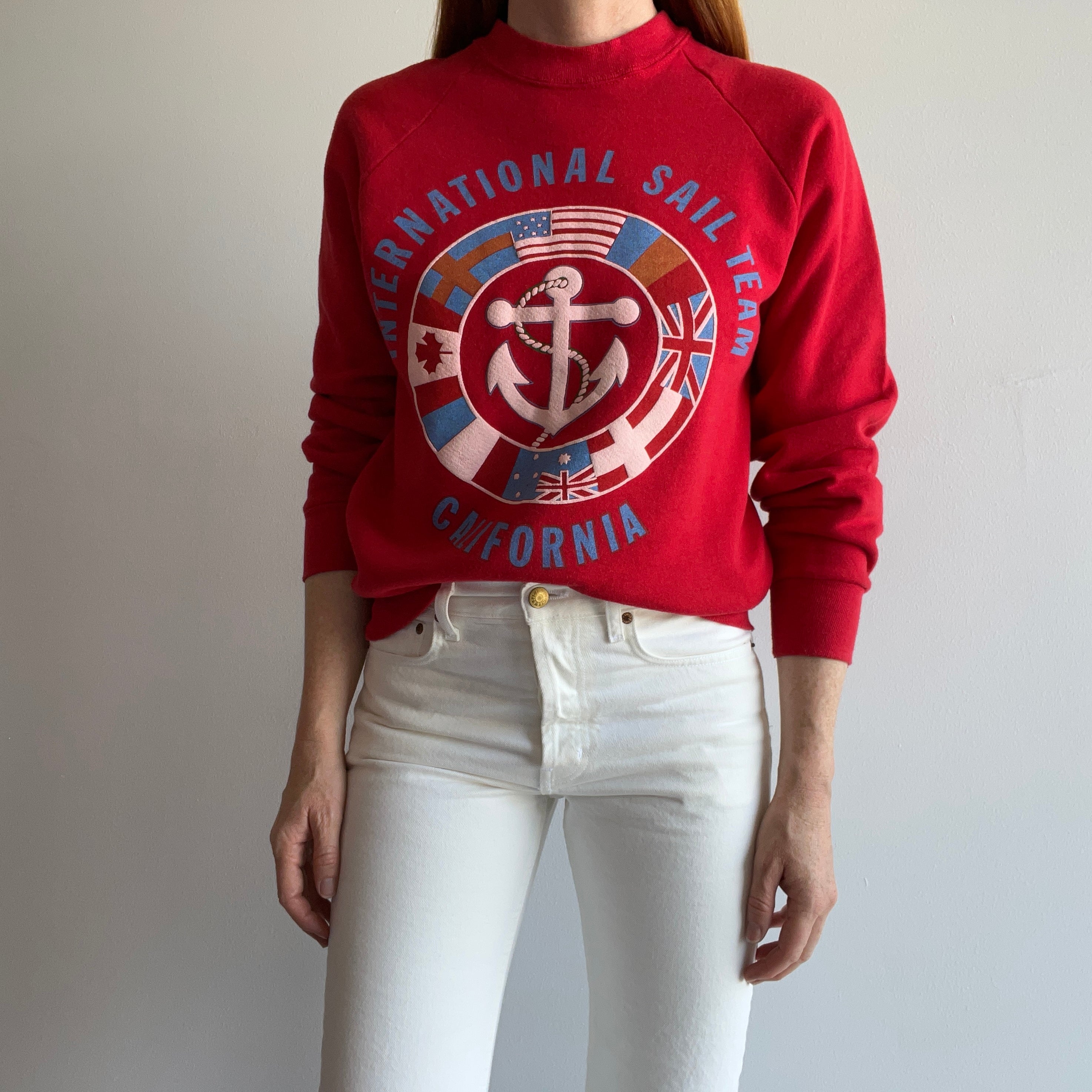 1980s International Sail Team California Sweatshirt