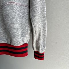 1970/80s Gray Sweatshirt Baseball 