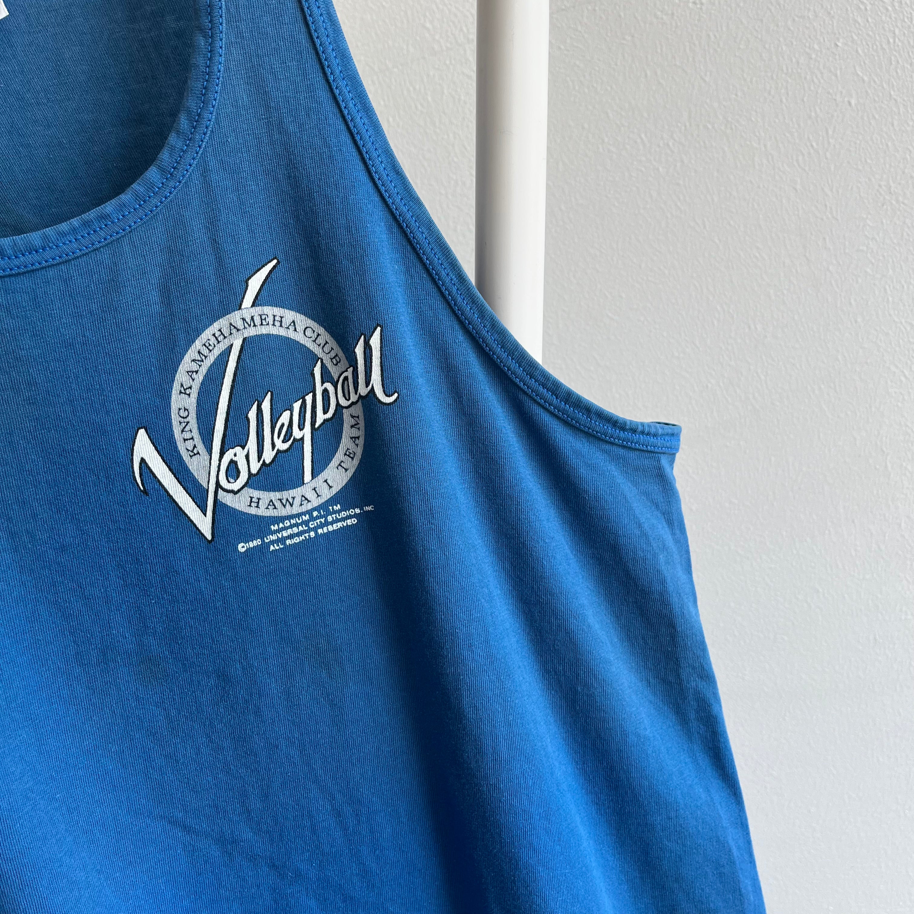 1980 Hawaii Team Volleyball Crazy Shirts Tank Top !!!