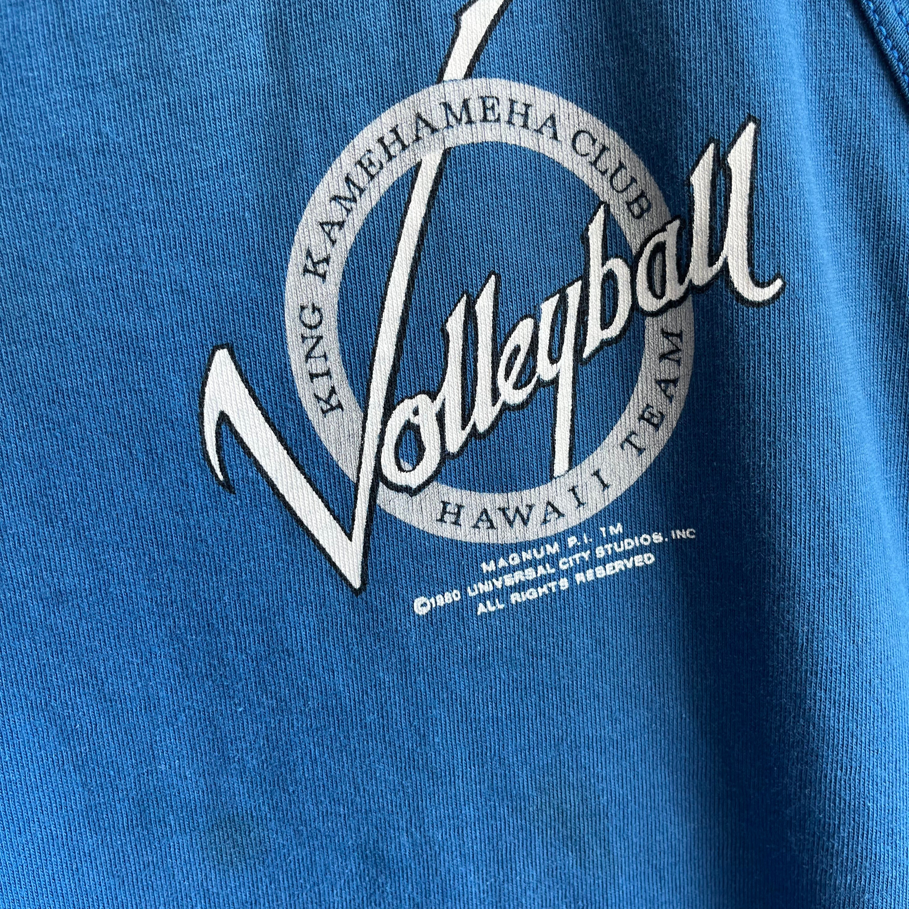 1980 Hawaii Team Volleyball Crazy Shirts Tank Top !!!