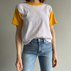 1970s Tee Jays Color Block T-Shirt