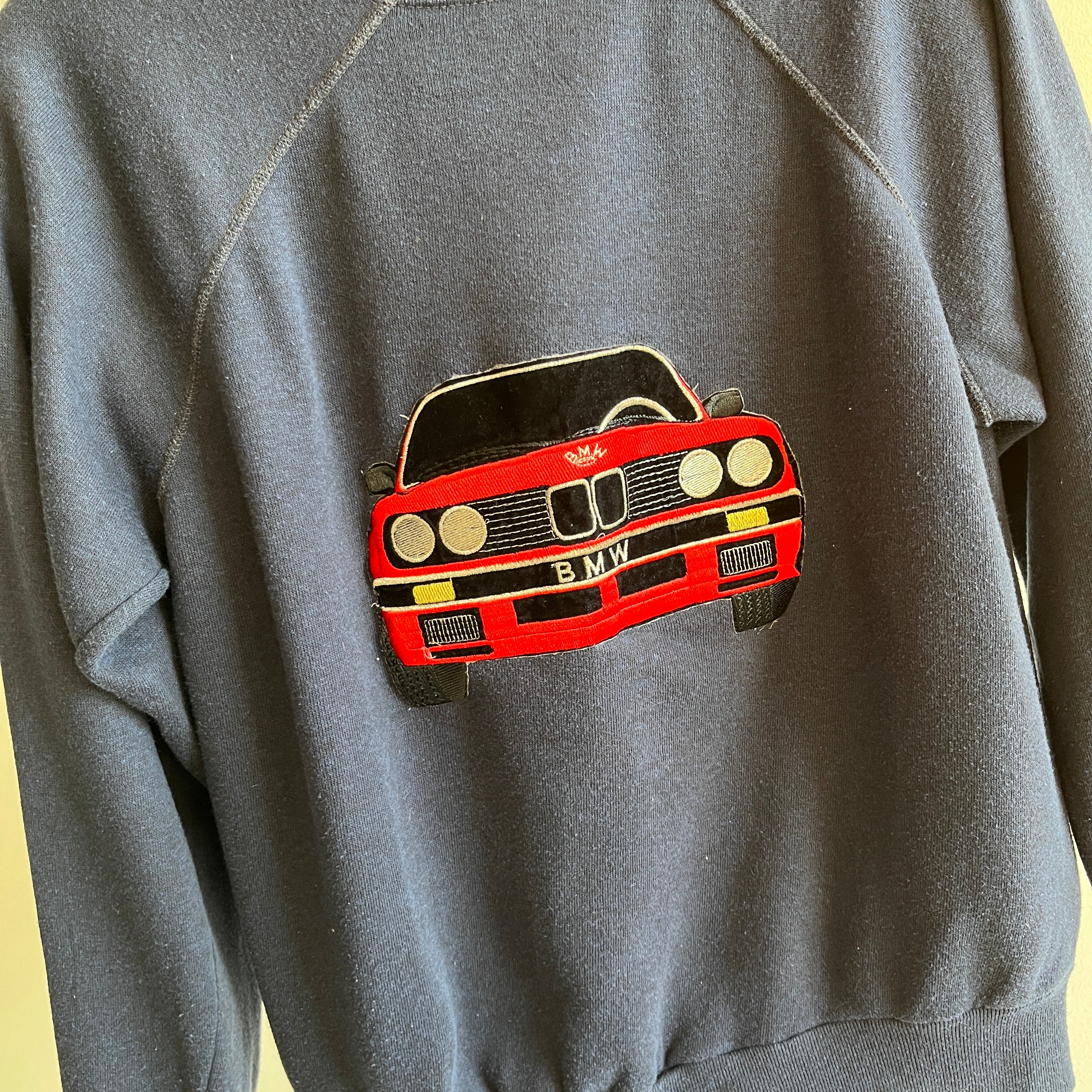 1980s BMW Car Patch Sweatshirt