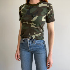 1980s Smaller Camo Pocket T-Shirt by Ace Sportswear