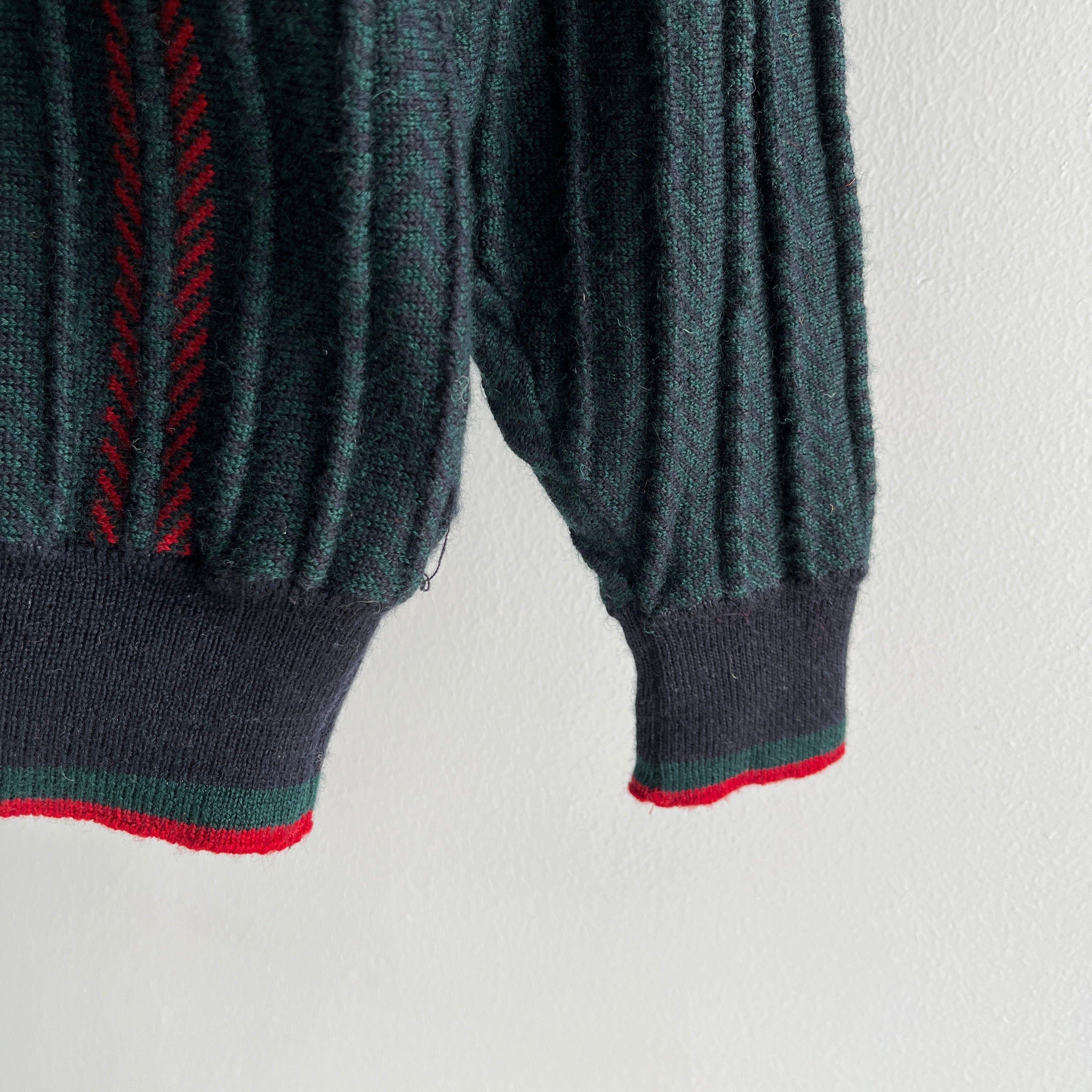 1980s Clipper Knit Sweater - Wool, but not itchy!