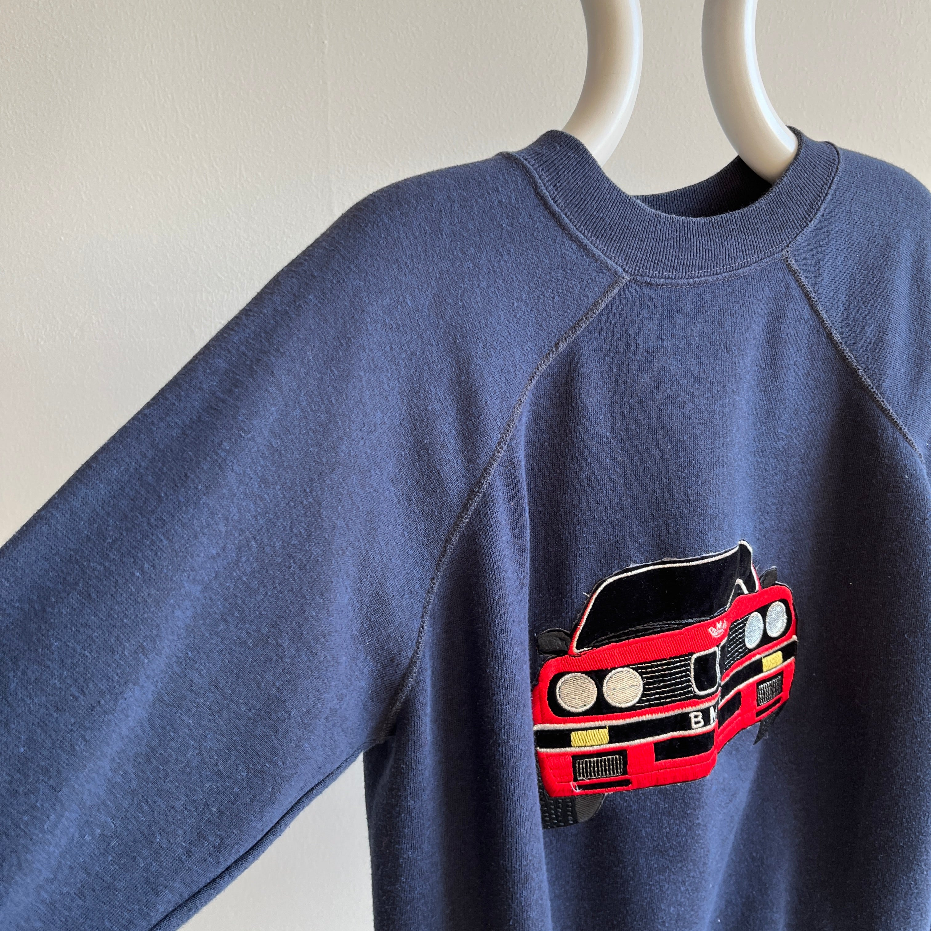 1980s BMW Car Patch Sweatshirt