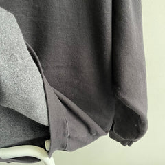 1980s USA GAP Baggy Relaxed Fit Mock Neck Sweatshirt with a Gash at the SHoulder