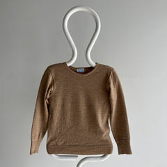 1960/70s Preshrunk Fitted Wool Sweater - So Sweet