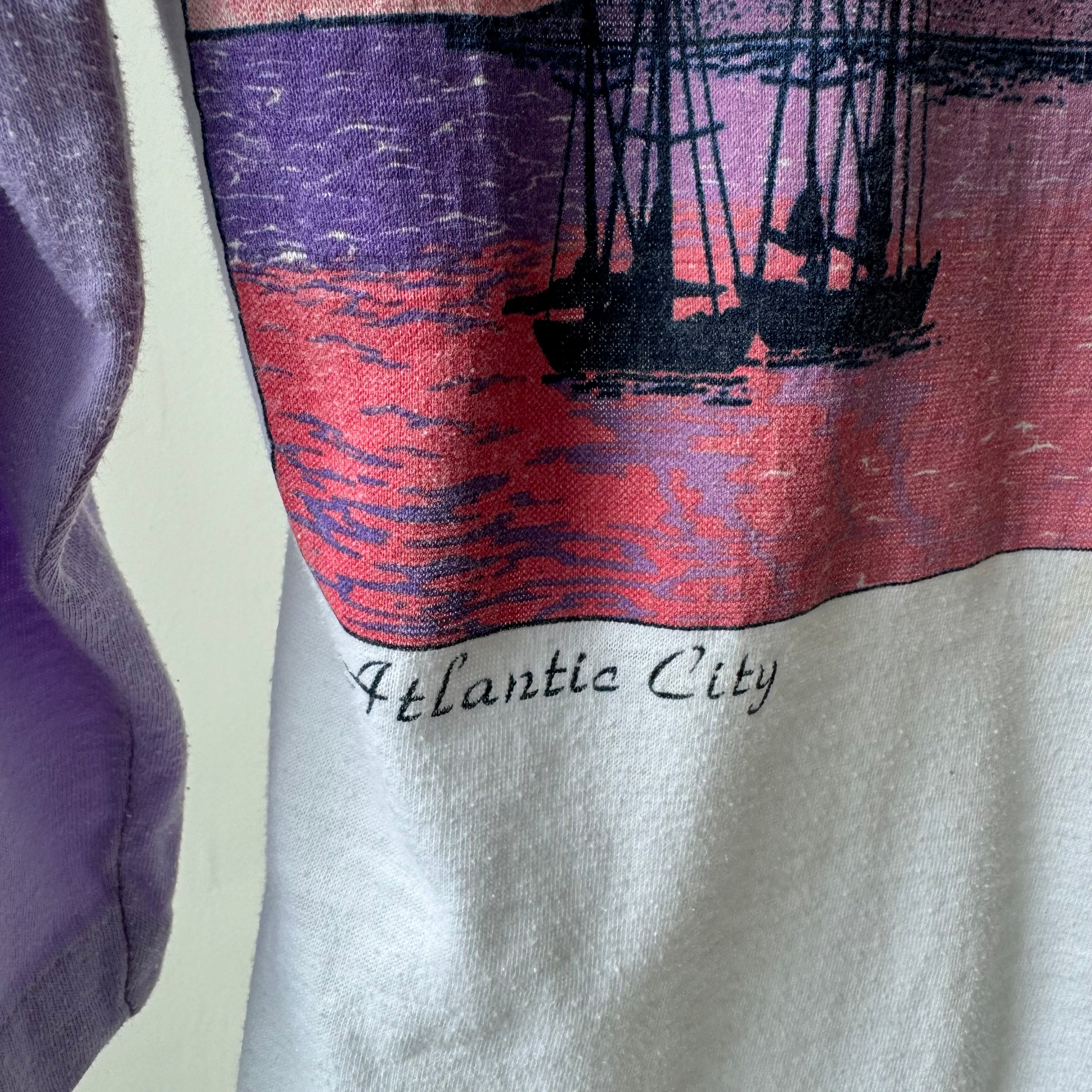 1981 Atlantic City Smaller Baseball T-Shirt